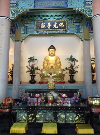 Buddha at Xiangde Temple complex