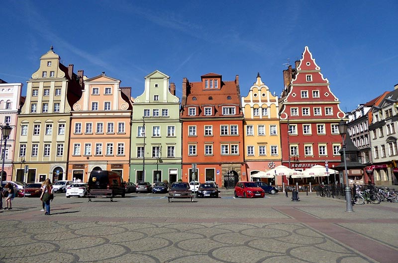 Rynek Market Square in Wroclaw