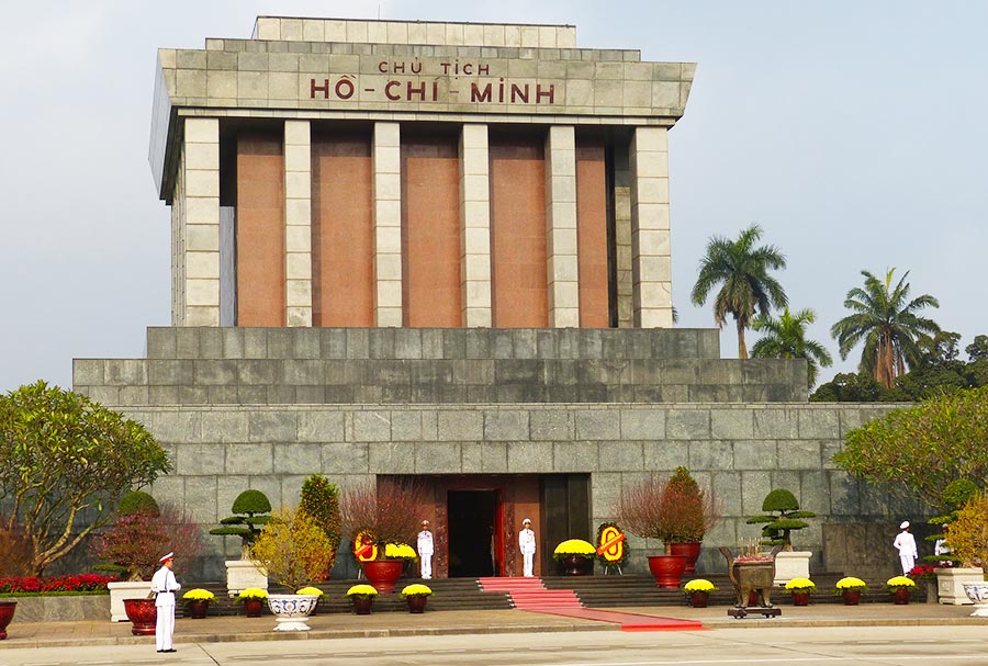 Ho Chi Minh Mausoleum in Hanoi