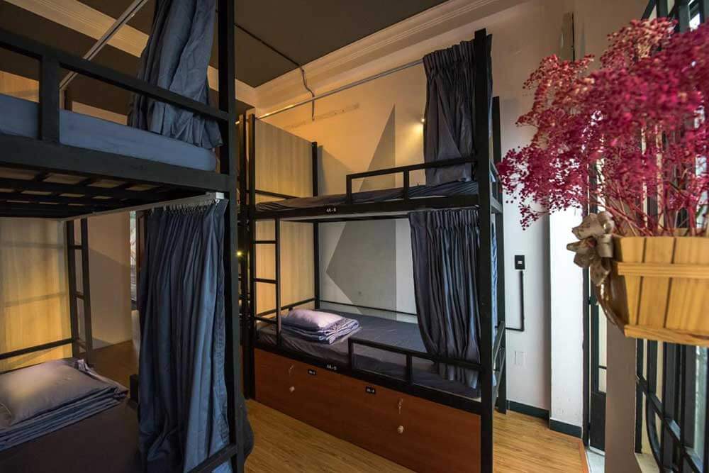 Dorm bed at Like Hostel and Cafe - Best hostels in Ho Chi Minh City for solo travellers